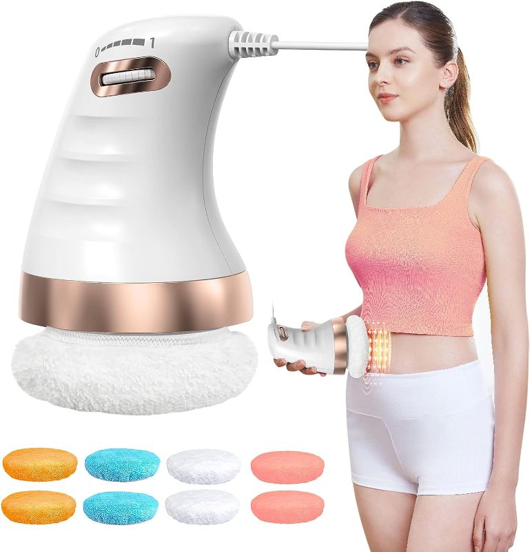 Photo 1 of ADBRIM Electric Cellulite Massager-Body Contouring Massager with 8 Skin-Friendly Pads, Handheld Body Massager for Toning The Abdomen, Legs, arms and Thighs
