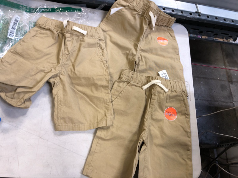 Photo 2 of 3Pack  Size 5T---The Children's Place Baby Boys and Toddler Boys Pull On Jogger Shorts, Flax, 5T
