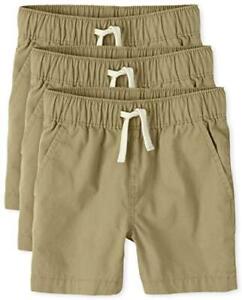 Photo 1 of 3Pack  Size 5T---The Children's Place Baby Boys and Toddler Boys Pull On Jogger Shorts, Flax, 5T