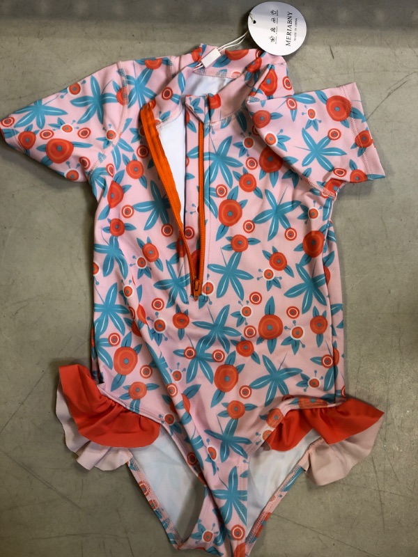 Photo 1 of KIDS SWIM: Baby 1-Piece Zip Rashguard size 120