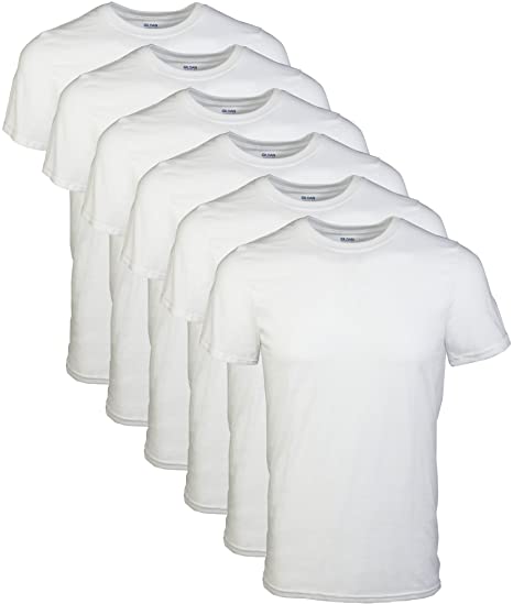 Photo 1 of Gildan Men's Crew T-Shirts, Multipack, Style G1100
size L
white