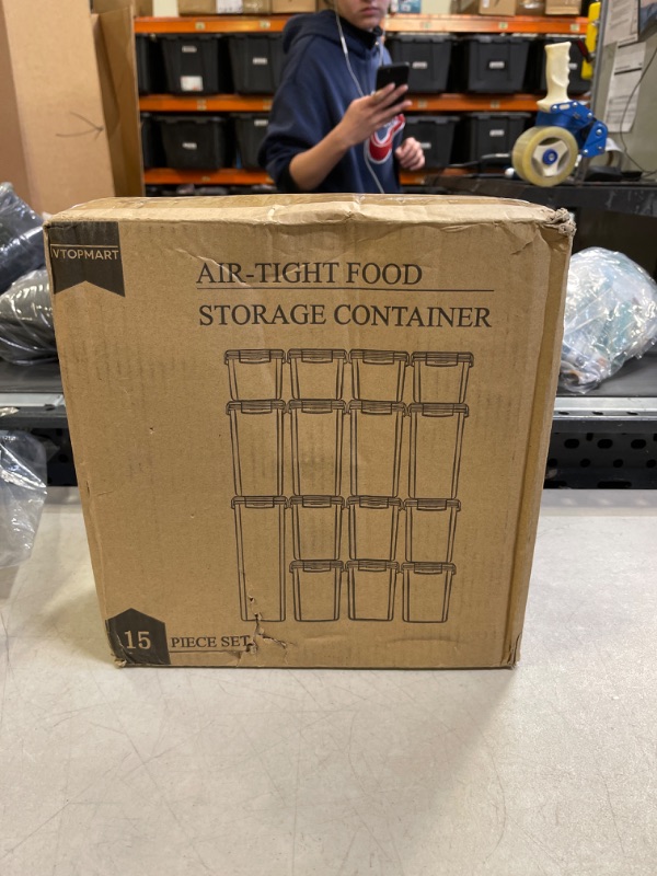 Photo 1 of 15 PC AIR-TIGHT STORAGE CONTAINERS