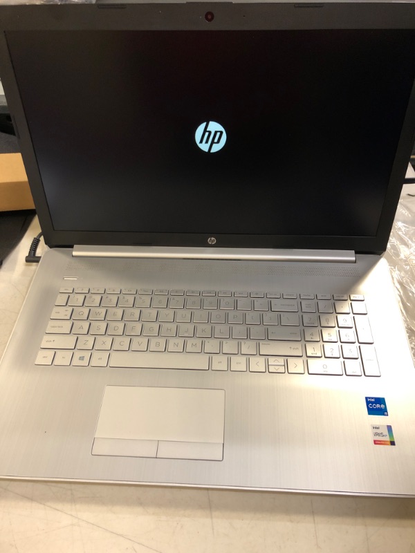 Photo 3 of New HP 17 Laptop,17.3" FHD IPS Display, 11th Gen Intel Core i5-1135G7(Beats i7-8500), 16GB RAM, 512GB SSD, Wi-Fi 5, Bluetooth, HDMI, Webcam, Windows 11, Backlit Keyboard, Natural Silver 9H