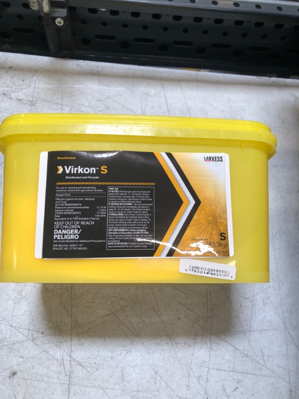 Photo 2 of 005002-10 Virkon S Powder 10 Lb Pail
