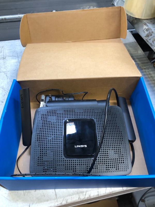 Photo 2 of Linksys Mesh Wifi 5 Router, Tri-Band, 2,000 Sq. ft Coverage, Supports Guest WiFi, Parent Control, 20+ Devices, Speeds up to (AC2200) 2.2Gbps - MR8300 WIFI 5 2000 ft, 20+ Devices, 2.2 Gbps