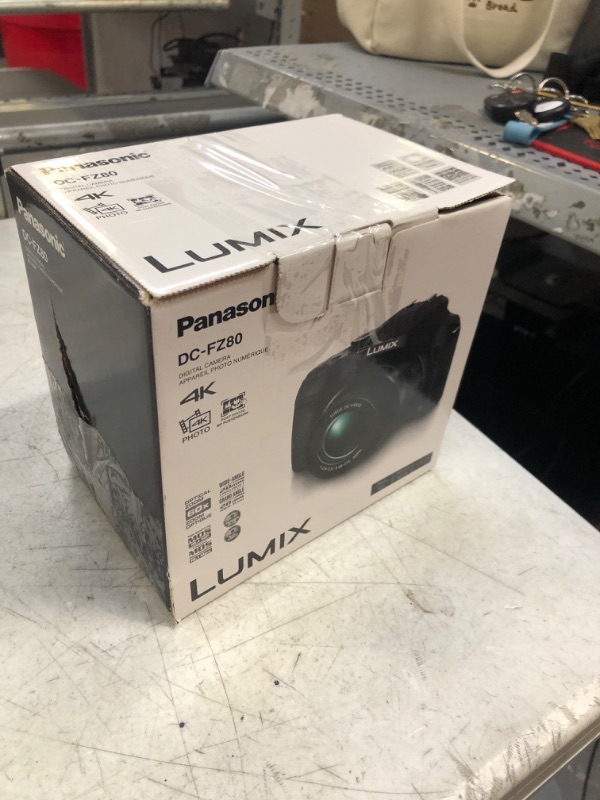 Photo 5 of Panasonic LUMIX FZ80 4K Digital Camera, 18.1 Megapixel Video Camera, 60X Zoom DC VARIO 20-1200mm Lens, F2.8-5.9 Aperture, Power O.I.S. Stabilization, Touch Enabled 3-Inch LCD, Wi-Fi, DC-FZ80K (Black)