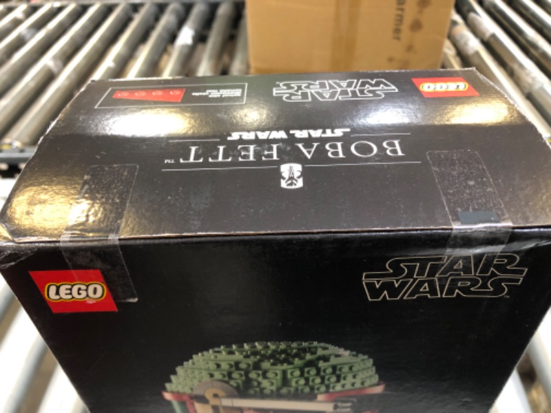 Photo 4 of LEGO Star Wars Boba Fett Helmet 75277 Building Kit, Cool, Collectible Star Wars Character Building Set (625 Pieces), Multicolor
++SLIGHTLY DAMAGED BOX, FACTORY SEALED++