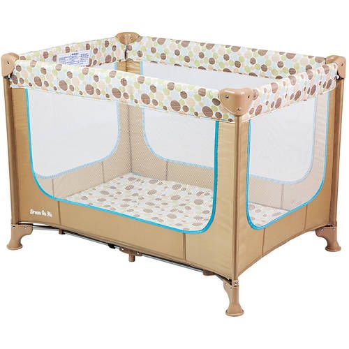 Photo 1 of Dream on Me Zodiak Portable Play Yard Coffee/Blue
