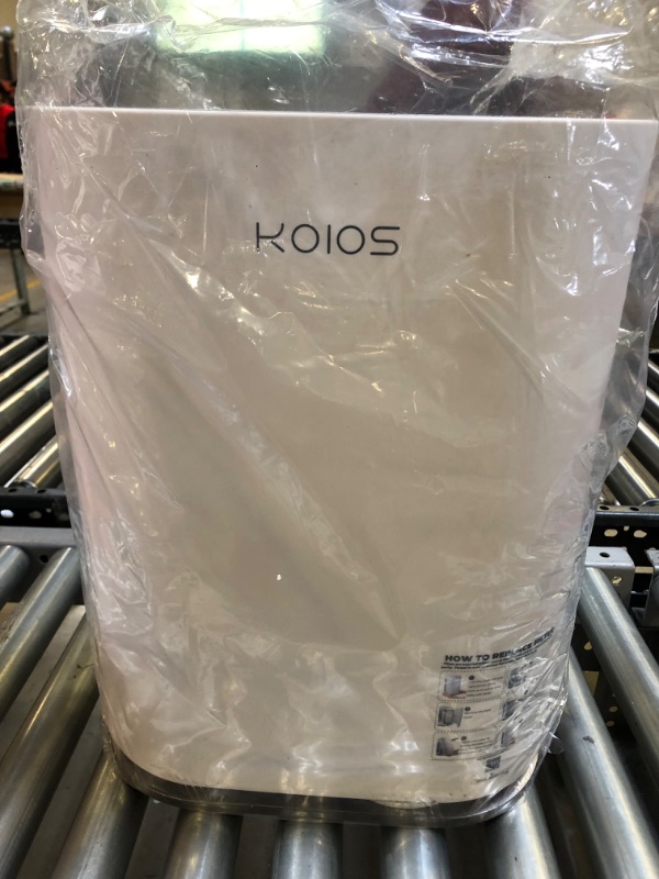 Photo 3 of KOIOS Home Air Purifier for Large Room up to 2100 sq.ft, Upgraded H13 True HEPA Filter, UV Light, Ionic Air Cleaner with Air Quality Sensors, Odor, Mold, Bacteria Air Filter with Remote, Sleep Mode
+++SLIGHTLY DIRTY+++