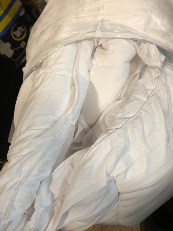 Photo 2 of 60"X80" white comforter 