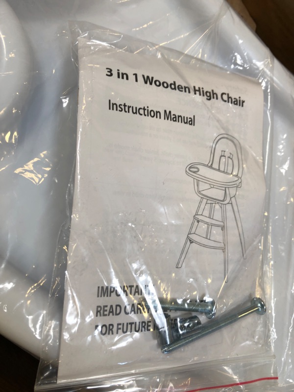 Photo 1 of 3 IN 1 WOODEN HIGH CHAIR 