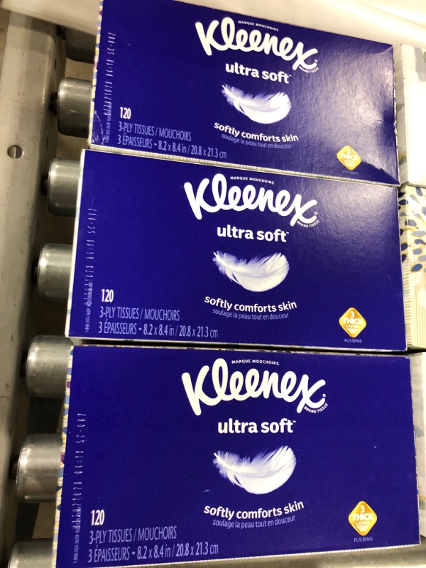 Photo 1 of KLEENEX ULTRA SOFT 
3 PACK