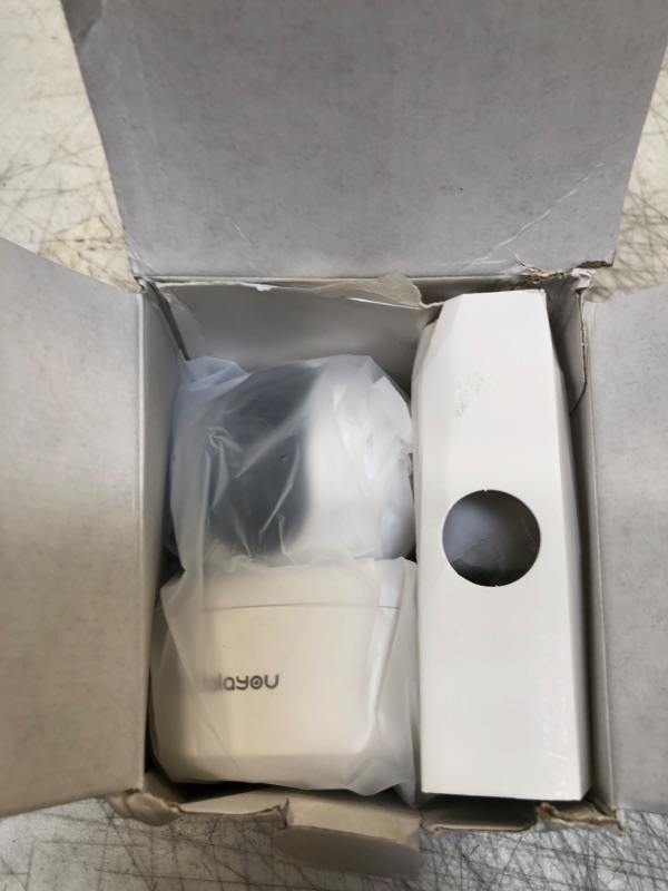 Photo 1 of GALAYOU Indoor Security Camera 2K, Pet Camera, 360 Degree WiFi Home Security Camera for Baby/Dog/Elder/Nanny with Night Vision, Siren, 24/7 SD Card Storage, Works with Alexa and Google Assistant
