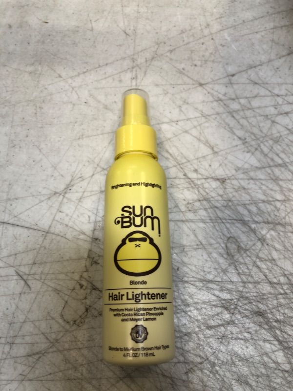 Photo 2 of Sun Bum Blonde Formula Hair Lightener, 4 oz Spray Bottle, 1 Count, Blonde. For Blonde to Medium Brown Hair Types