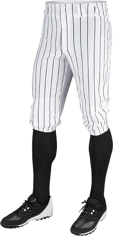 Photo 1 of CHAMPRO Men' Triple Crown Classic Baseball Knickers with Pinstripes SIZE S 
