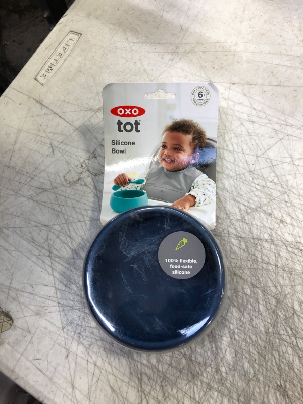 Photo 2 of OXO Tot Silicone Bowl Navy
