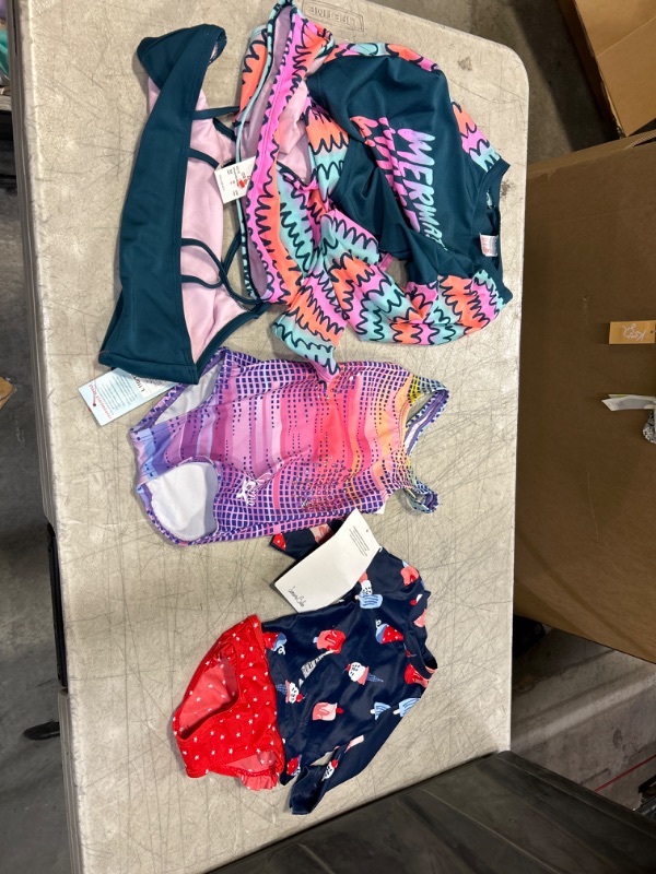 Photo 1 of 6pcs bag of swim suits all different sizes