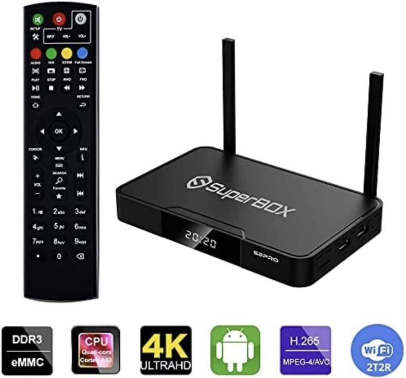 Photo 1 of FLATSCREEN TV Media Player Android Box SS2 Best APP S3
