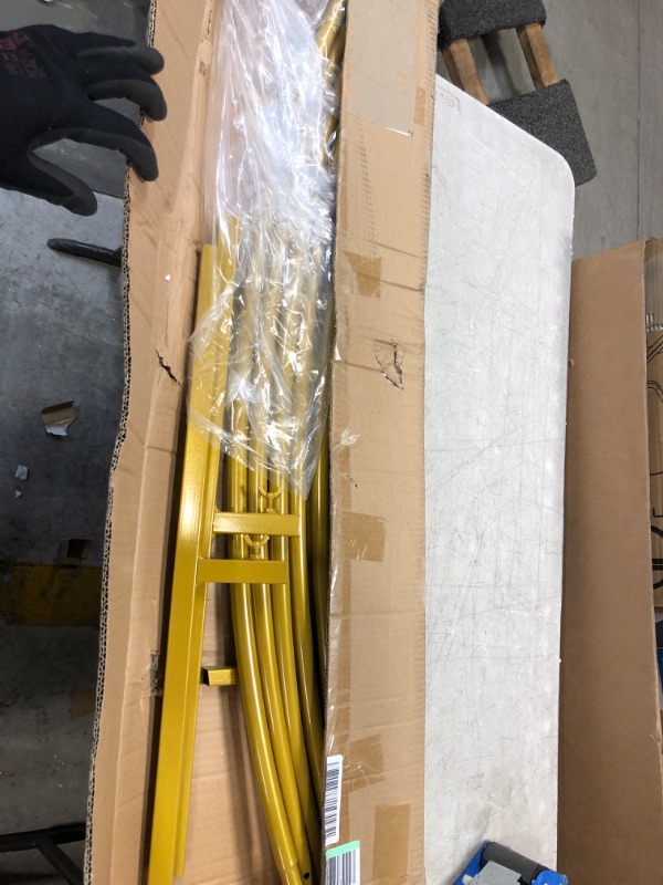 Photo 1 of Round Balloon Arch Frame, 8ft Metal Round Backdrop Stand Circle Balloon Arch Frame Kit for Garden, Baby Shower, Birthday Party Supplies Decorations, Circle Backdrop Stand for Wedding Decorations