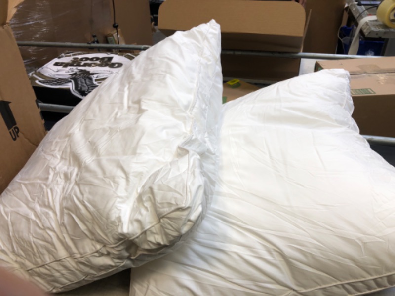 Photo 1 of 2 PC WHITE PILLOWS 