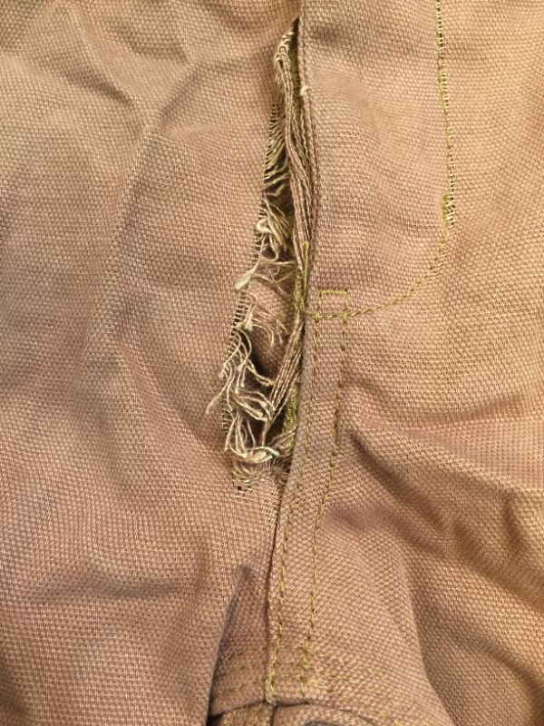 Photo 3 of BROWN OVERALLS
M
MINOR TEAR IN FABRIC