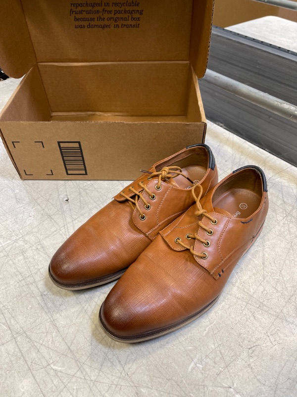 Photo 1 of BRUNO MARC NEW YORK TAN MENS SHOES
 SIZE 11