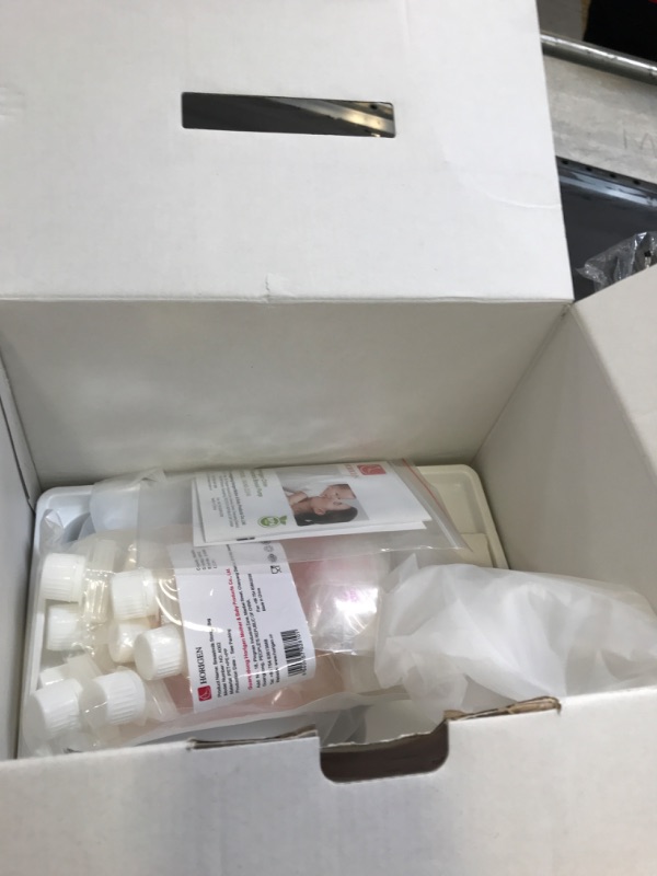 Photo 1 of Horigen Wearable Breast Pump Pain Free & Strong Suction, 2 Modes & 10 Levels, Double Electric Breast Pump Anti-Backflow with 21mm, 25mm, 29mm Flanges