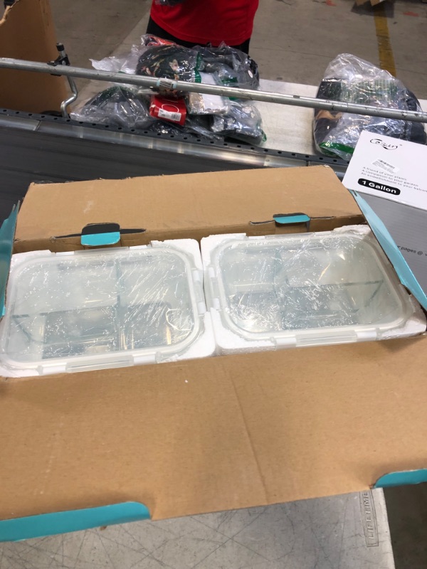 Photo 1 of 8 SET OF SEE THROUGH FOOD CONTAINERS 
