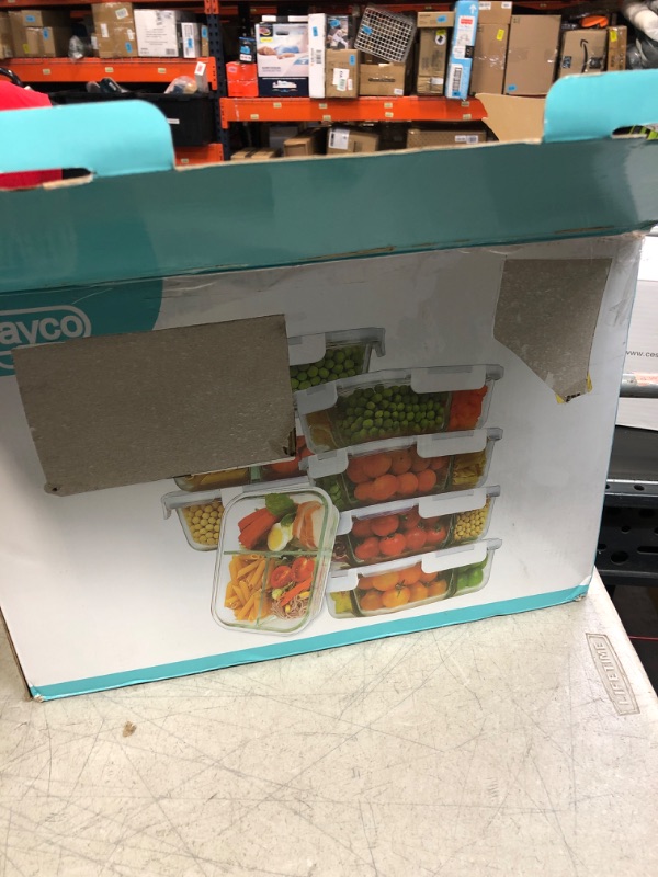 Photo 1 of 8 SET OF SEE THROUGH FOOD CONTAINERS 