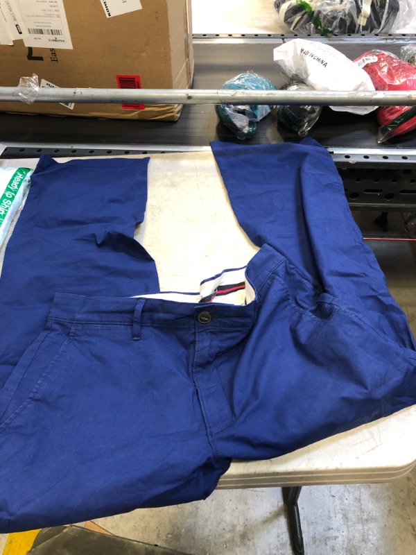 Photo 1 of 32 W X 29 L DARK BLUE PANTS 