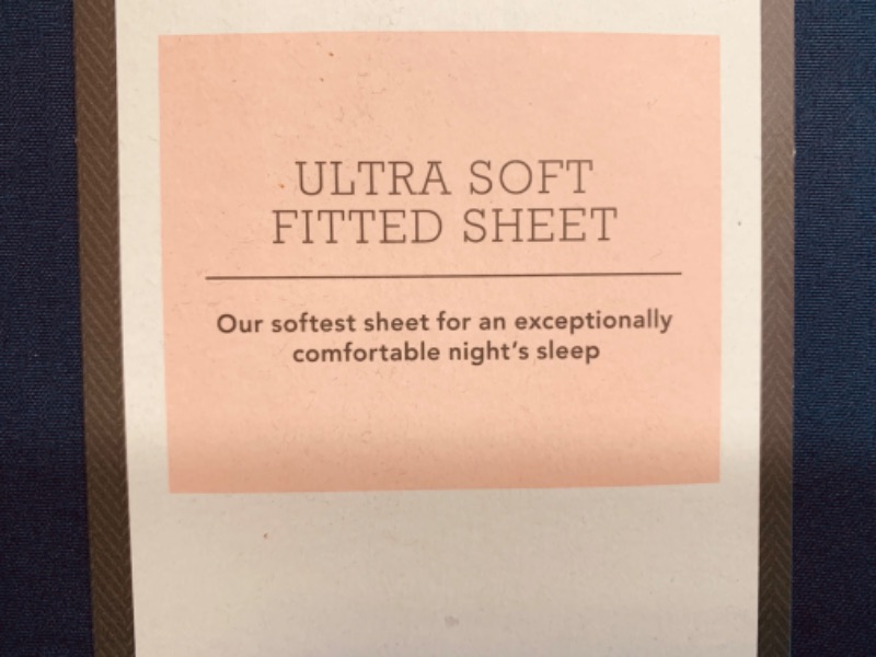 Photo 2 of 892539… king size ultra soft fitted sheet 