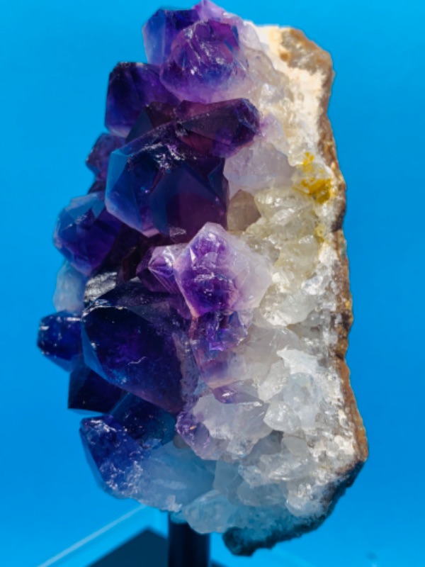 Photo 3 of 892787…5 x 3” amethyst rock on stand -height includes stand 