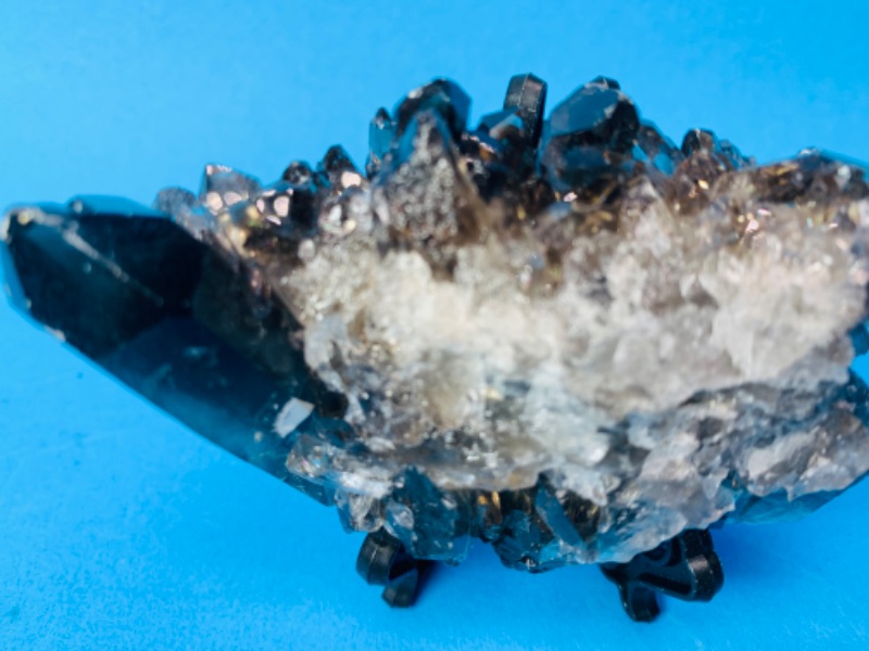 Photo 4 of 892805…3.5” smokey quartz rock on stand 