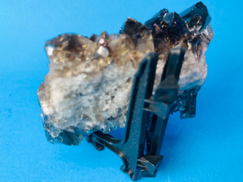 Photo 2 of 892805…3.5” smokey quartz rock on stand 
