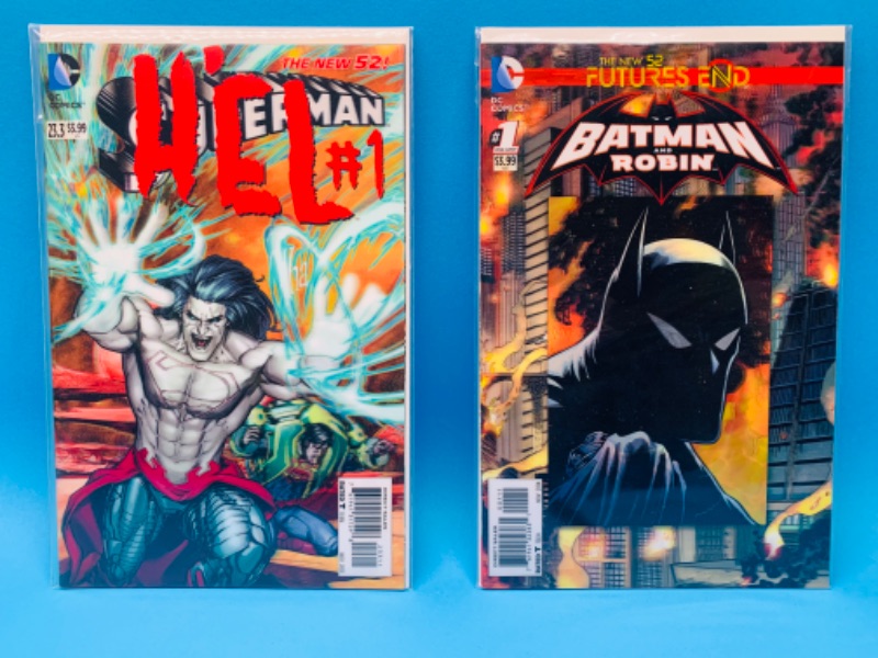 Photo 1 of 892995…2 specialty 3-D cover comics in plastic sleeves 