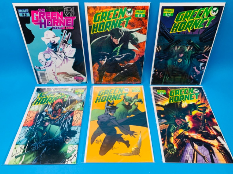 Photo 1 of 893011…6 green hornet comics in plastic sleeves