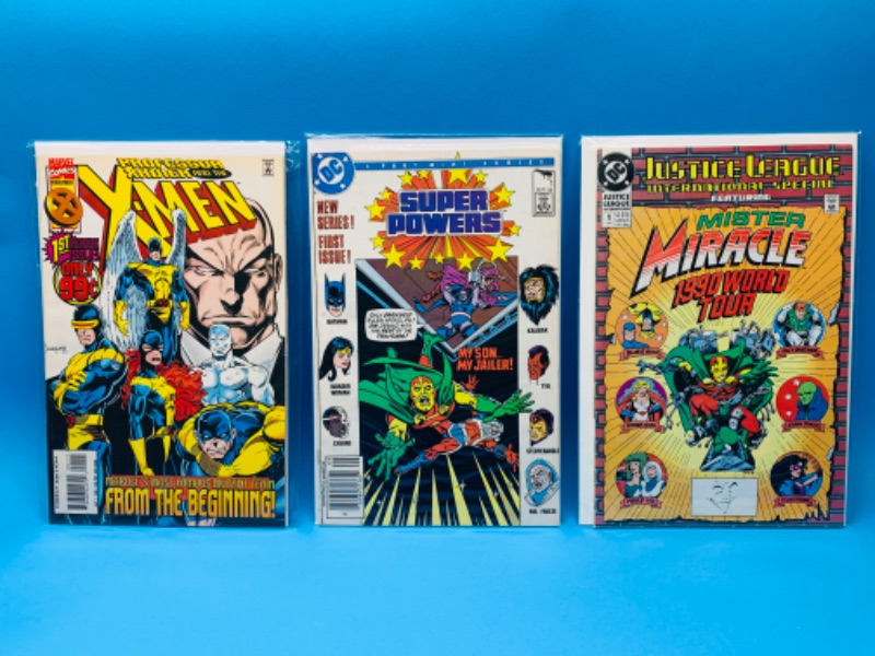 Photo 1 of 893022… 3 comics all #1’s in plastic sleeves 