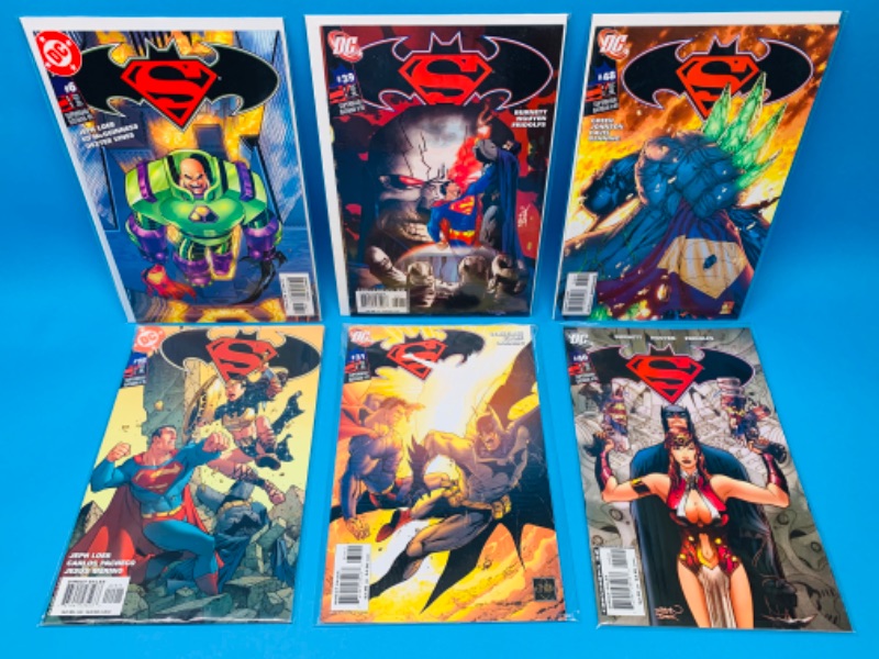 Photo 1 of 893039…6 superman comics in plastic sleeves