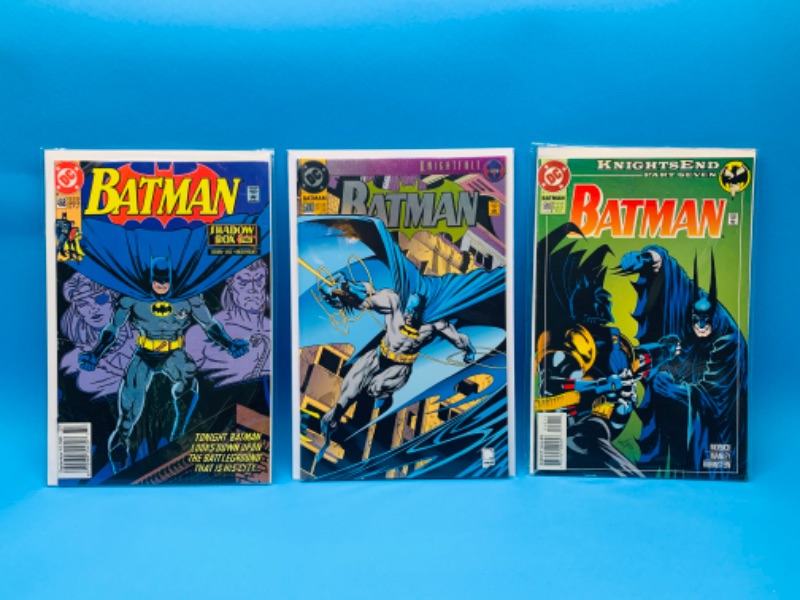 Photo 1 of 893040…3 Batman comics in plastic sleeves