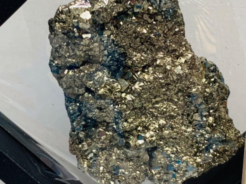 Photo 1 of 893068…pyrite rock in 3.5 x 3.5” display 