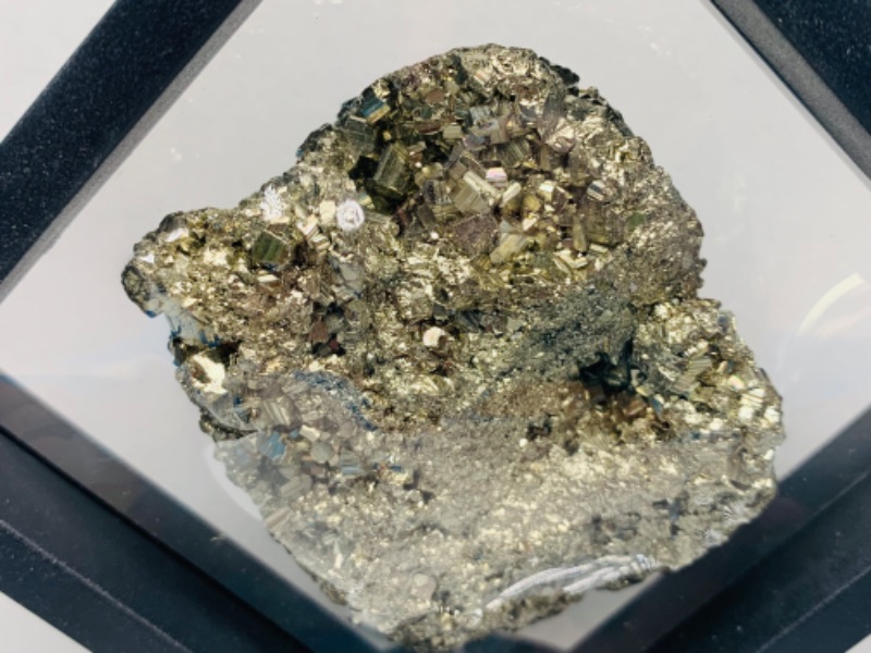 Photo 1 of 893069…pyrite rock in 3.5 x 3.5” display 