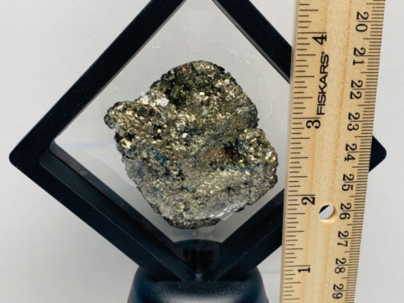 Photo 1 of 893069…pyrite rock in 3.5 x 3.5” display 