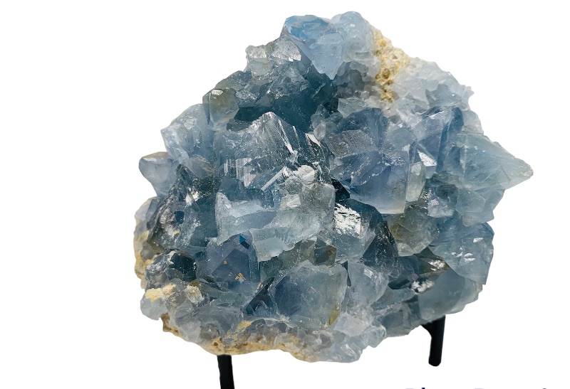 Photo 1 of 893083…4 x 4” celestite flats rock on stand