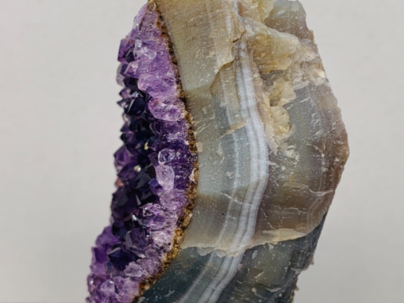 Photo 3 of 893088…4” amethyst rock on stand- height includes stand