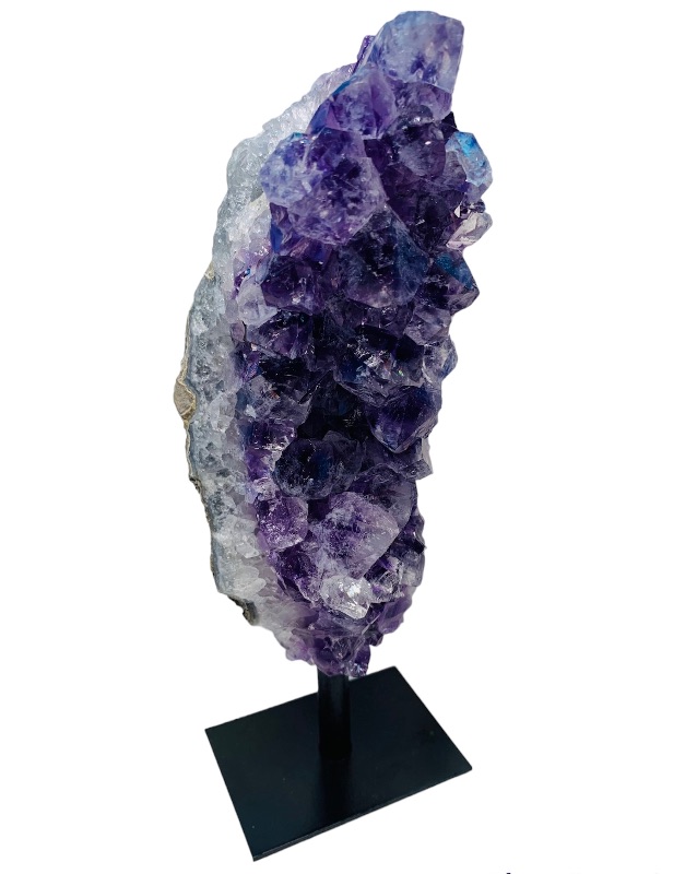 Photo 1 of 893099…large 8” amethyst rock on stand - height includes stand