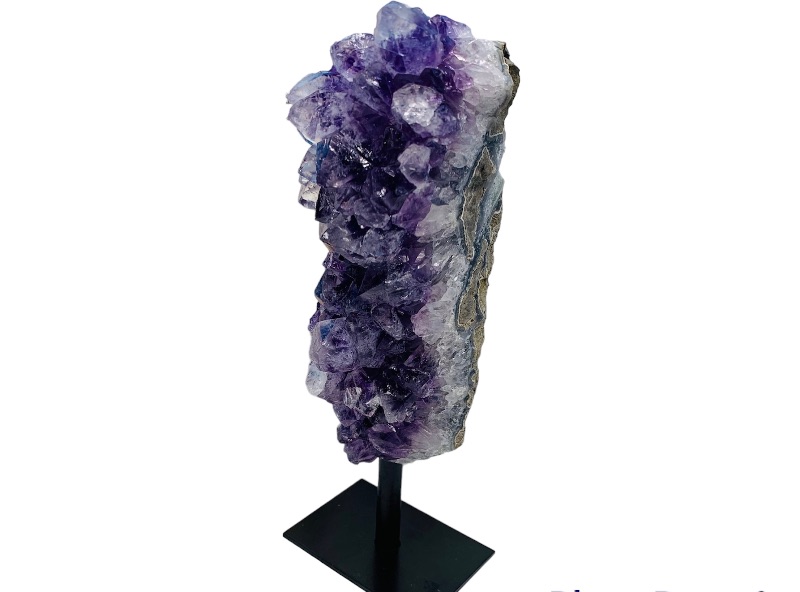 Photo 4 of 893099…large 8” amethyst rock on stand - height includes stand