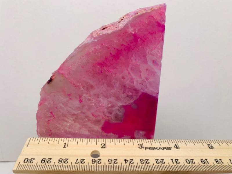 Photo 3 of 893114…3.5 x 3.5” agate base rock 