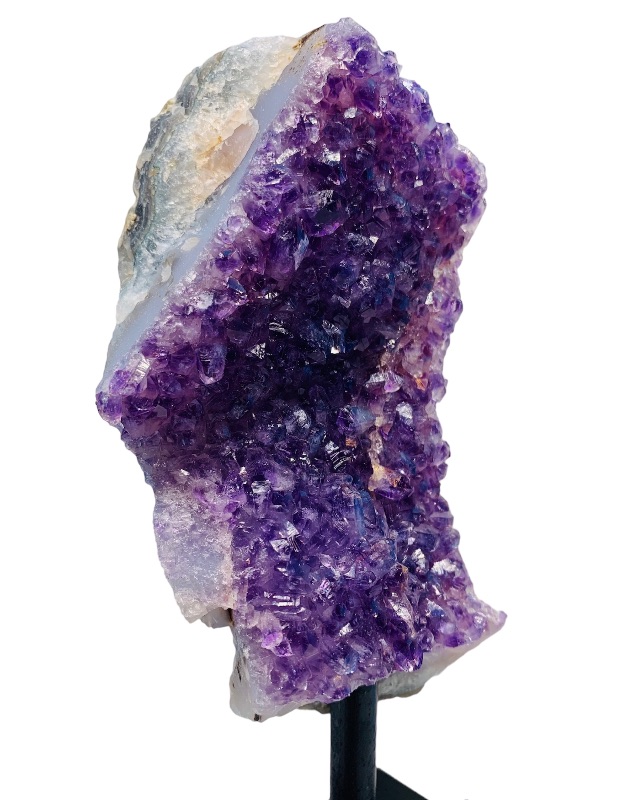 Photo 1 of 893116…7” amethyst rock on stand -height includes stand 