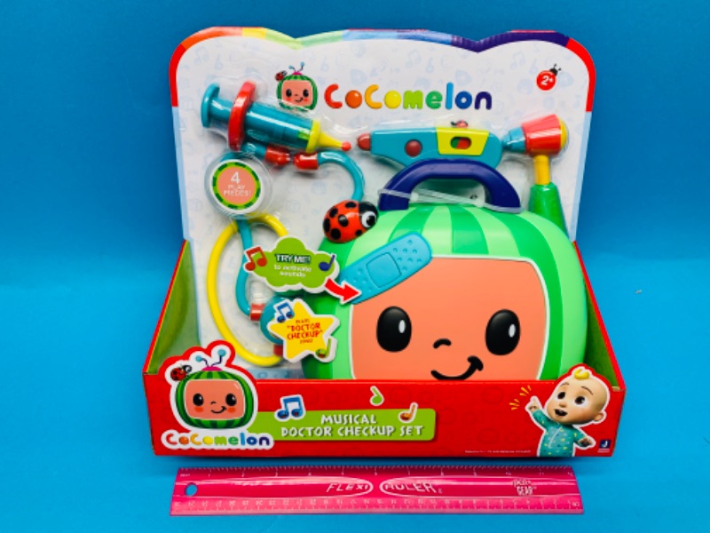 Photo 1 of 893198…  cocomelon musical Dr. Checkup kit toy