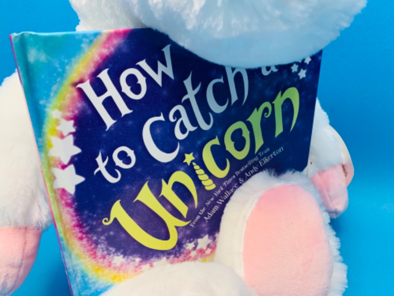 Photo 2 of 893361…How to catch a unicorn plush and book